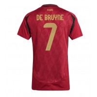 Camisa de time de futebol Bélgica Kevin De Bruyne #7 Replicas 1º Equipamento Feminina Europeu 2024 Manga Curta